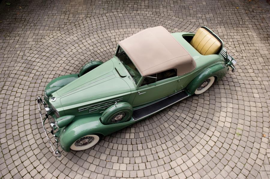 Packard Twelve Model 1207 Coupe Roadster 1935 года  (фото 12 из 15)